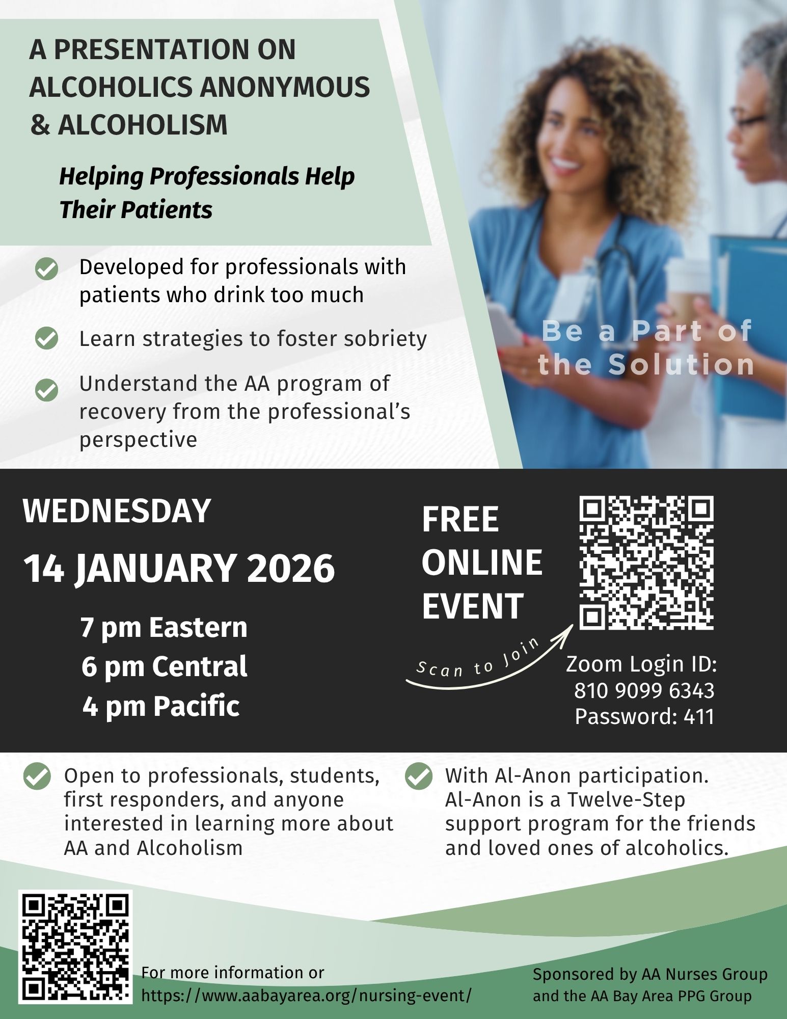 AA Professionals Presentation, January 14, 2026