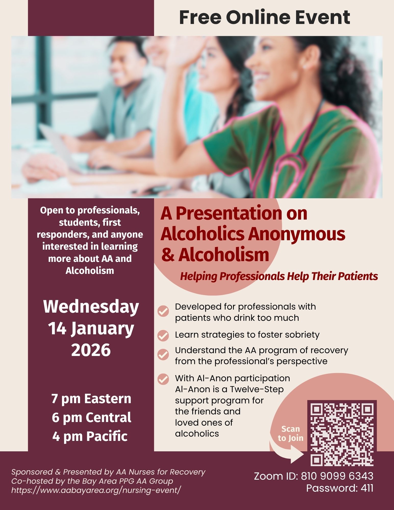 AA professionals event